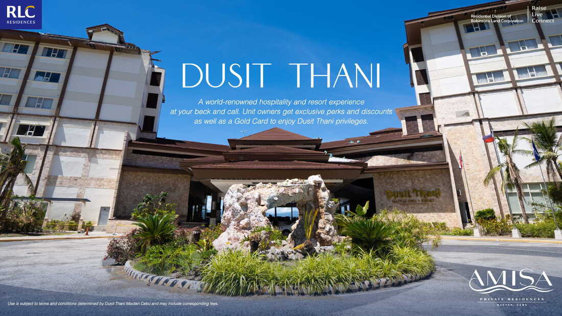 DUSIT THANI HOTEL RESORT INSIDE AMISA COMPLEX IN MACTAN ISLAND CEBU
